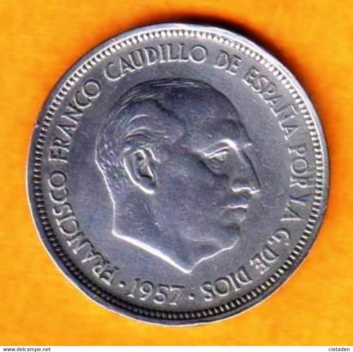 Espagne - 50  Peseta - 1957 - 50 Pesetas