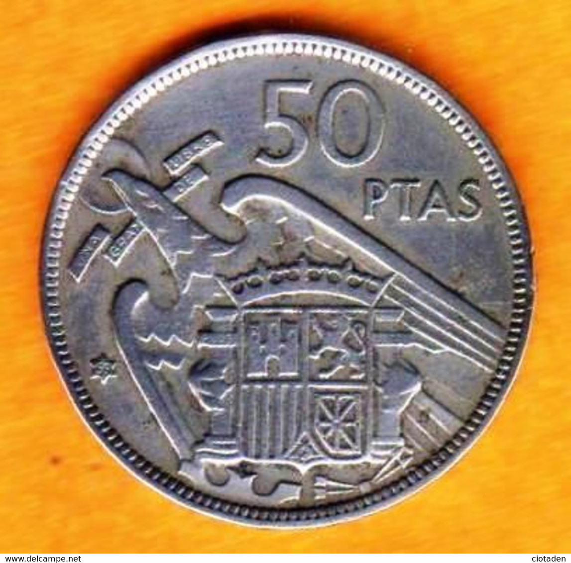 Espagne - 50  Peseta - 1957 - 50 Pesetas