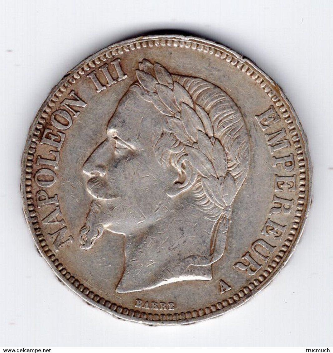 84 - FRANCE - Second Empire - Napoléon III Tête Laurée - 5 Francs 1868 A - 5 Francs