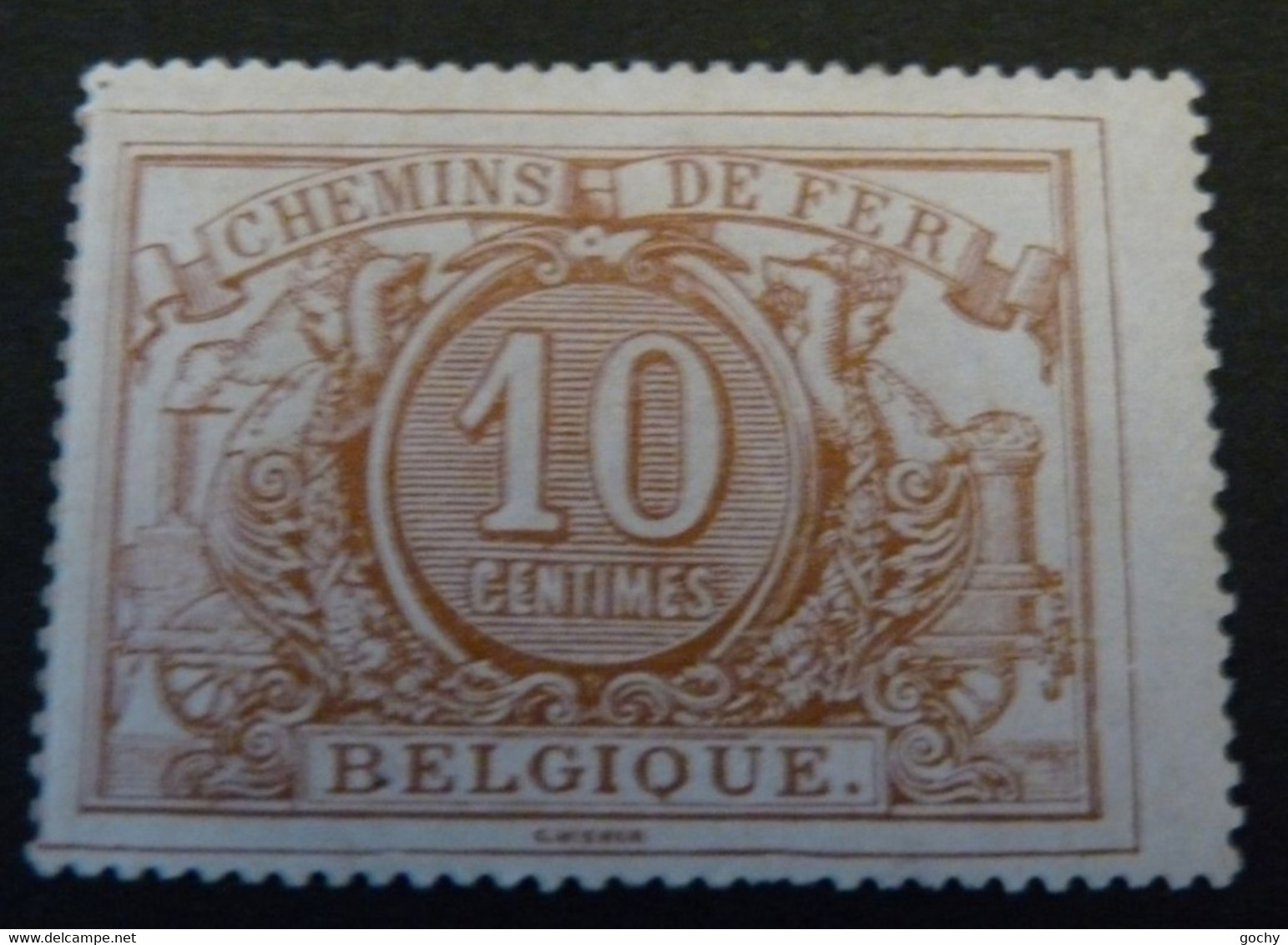 Belgium   1886   :  CF 7  MH - CAT.; 40,00€ - Ungebraucht