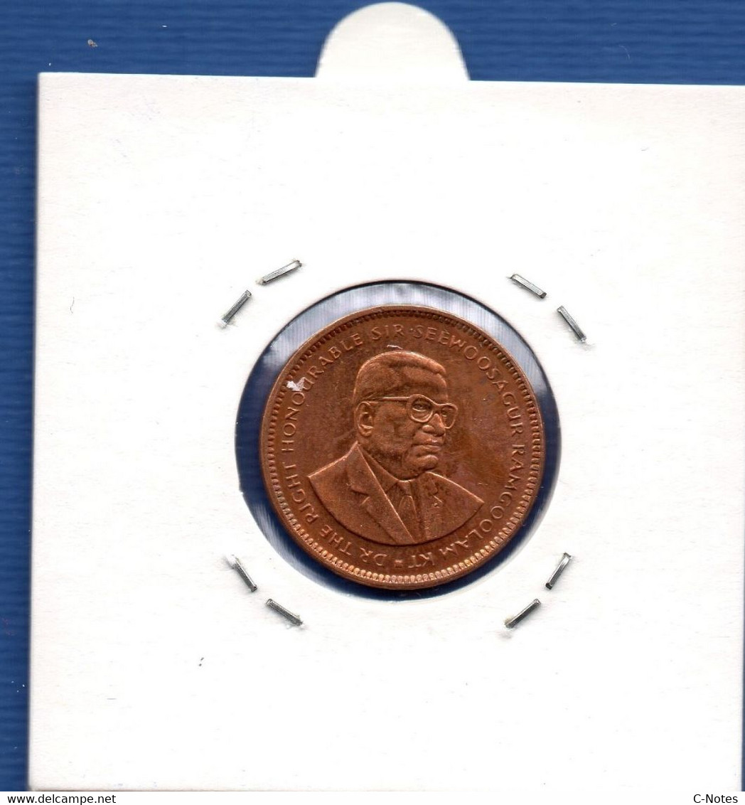 MAURITIUS - 5 Cents 2003  -  See Photos -  Km 52 - Maurice