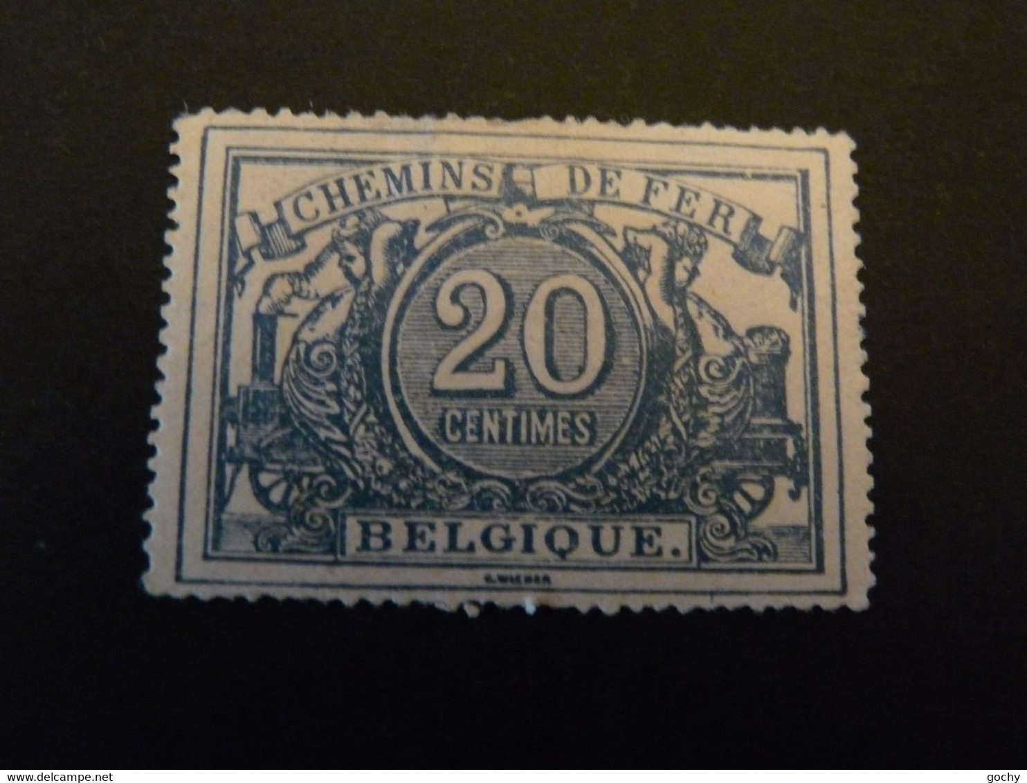 Belgium   1886   :  CF 9b  MH - CAT.; 145,00€ Défaut - Mint