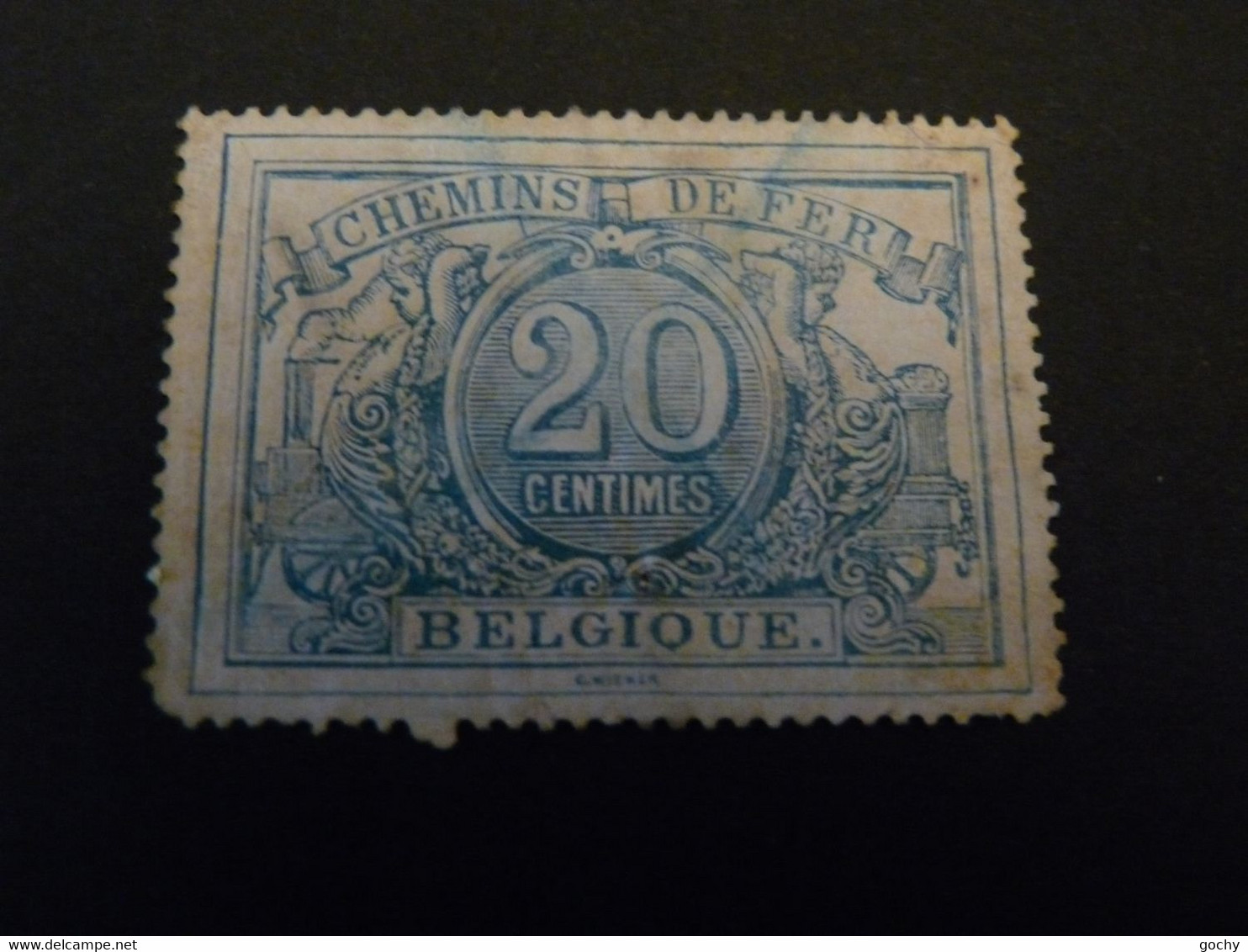 Belgium   1886   :  CF 9  MH - CAT.; 135,00€ Défaut - Mint