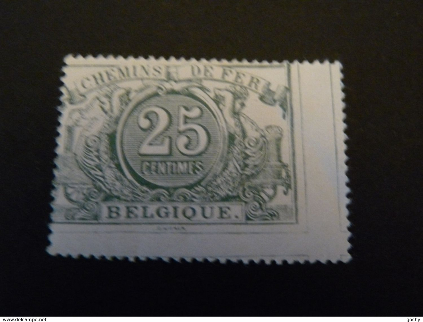 Belgium   1886   :  CF 10  MH - CAT.; 130,00€ - Postfris