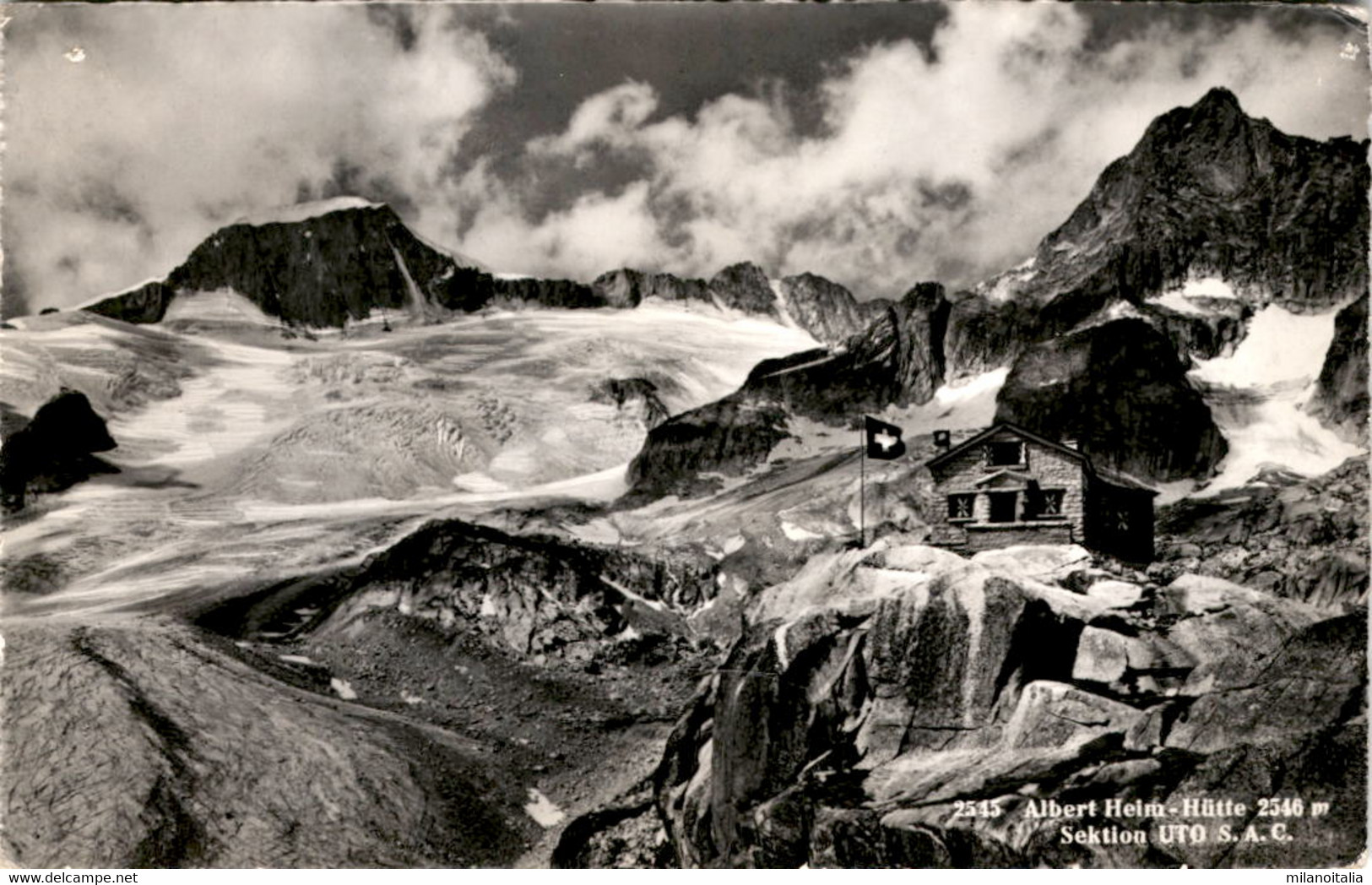 Albert Heim Hütte Mit Blick Auf Galenstock - Realp (2545) * 17. 9. 1959 - Realp