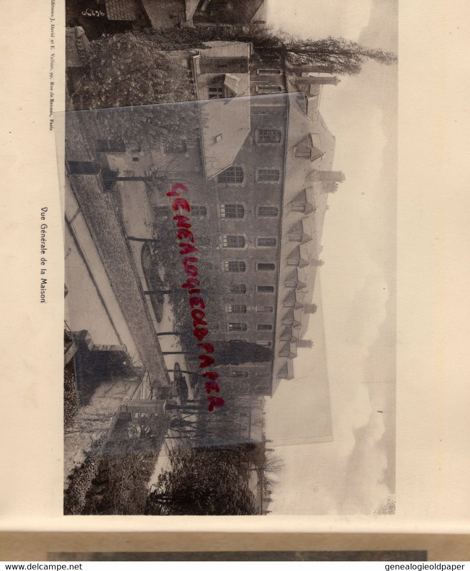 87- LIMOGES- TRES RARE CATALOGUE PHOTOS ECOLE COLBERT 9 RUE DES ARGENTIERS JUIN 1933- PHOTOS DAVID VALLOIS PARIS - Documenti Storici