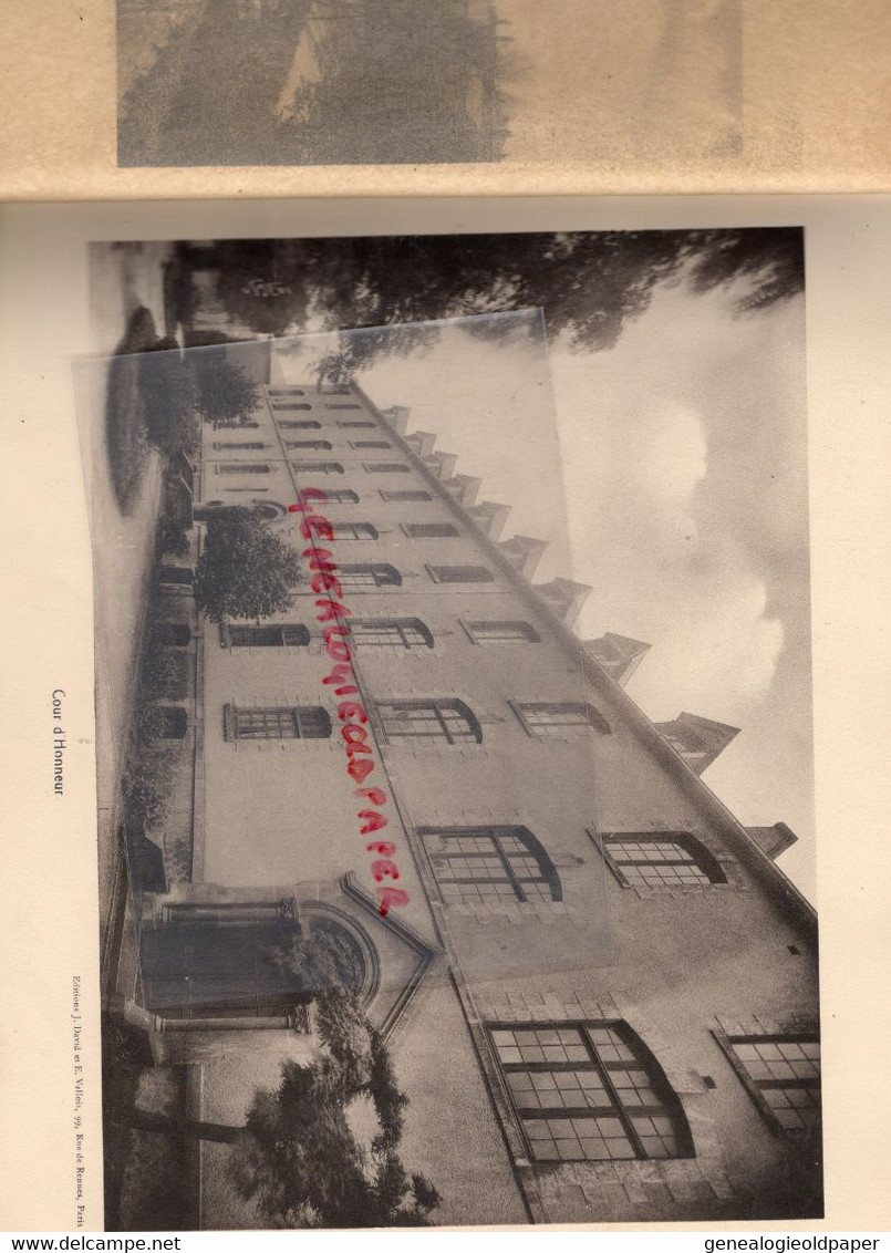 87- LIMOGES- TRES RARE CATALOGUE PHOTOS ECOLE COLBERT 9 RUE DES ARGENTIERS JUIN 1933- PHOTOS DAVID VALLOIS PARIS - Documents Historiques