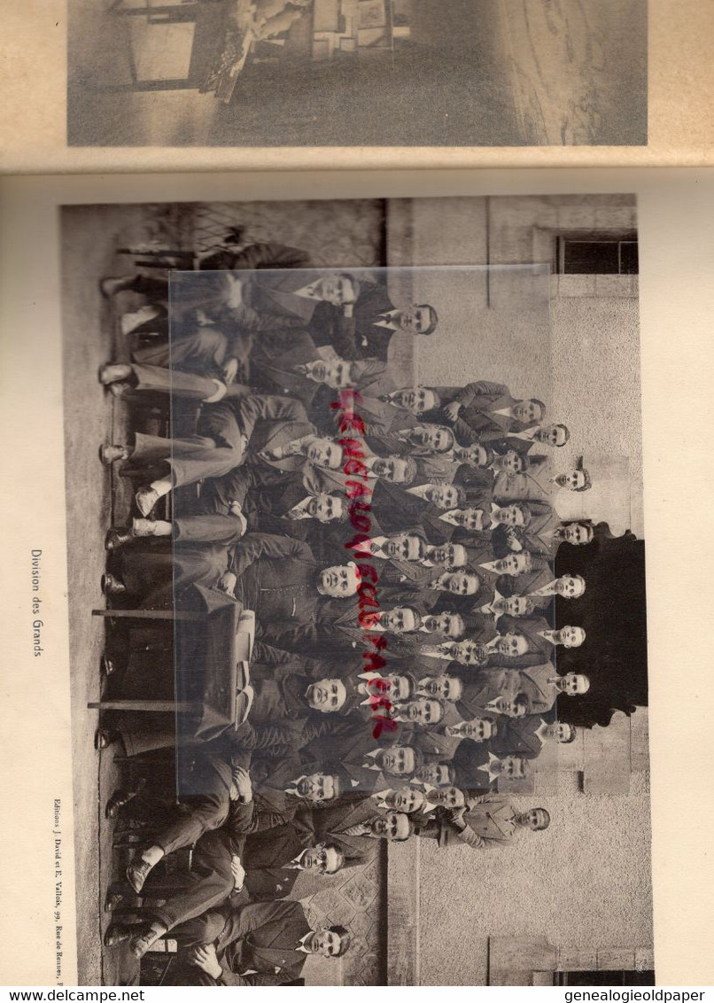 87- LIMOGES- TRES RARE CATALOGUE PHOTOS ECOLE COLBERT 9 RUE DES ARGENTIERS JUIN 1933- PHOTOS DAVID VALLOIS PARIS