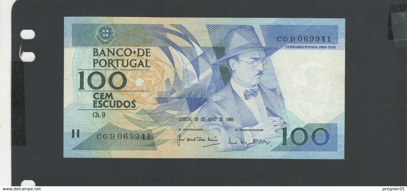 PORTUGAL - Billet 100 Escudos 1988 SPL/AU Pick.179e - Portugal