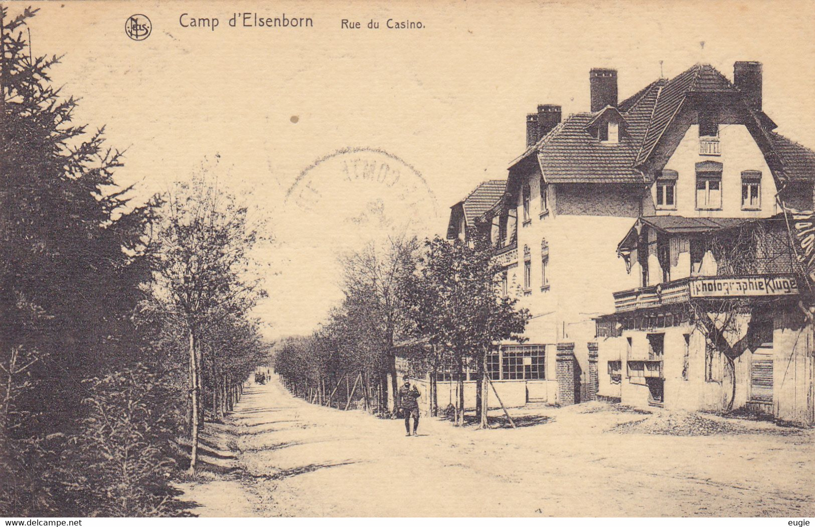 1741/ Camp D'Elsenborn, Rue Du Casino, 1920 - Elsenborn (camp)
