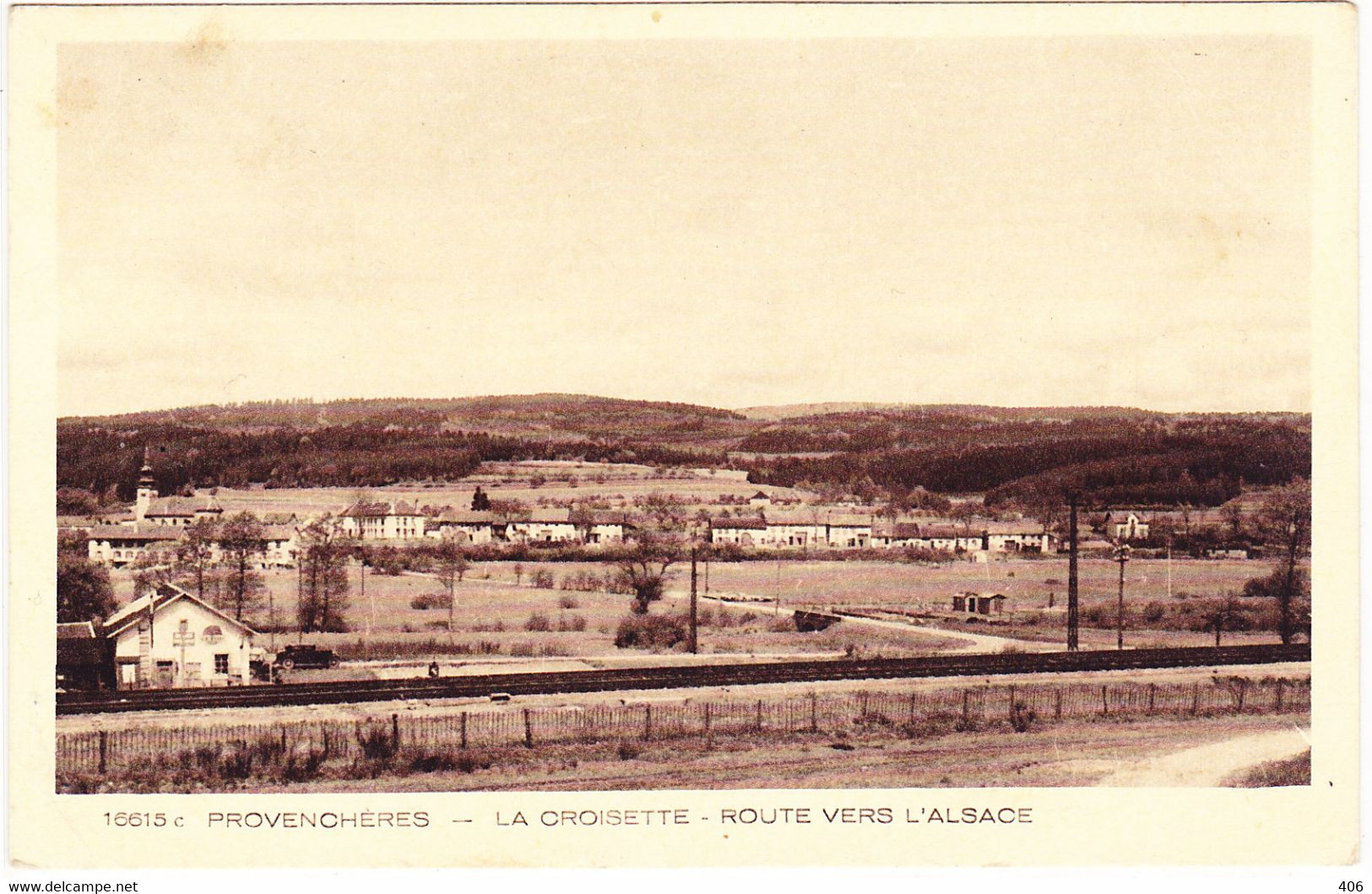 Provenchères  -  La Croisette - Route Vers L'Alsace - Provencheres Sur Fave