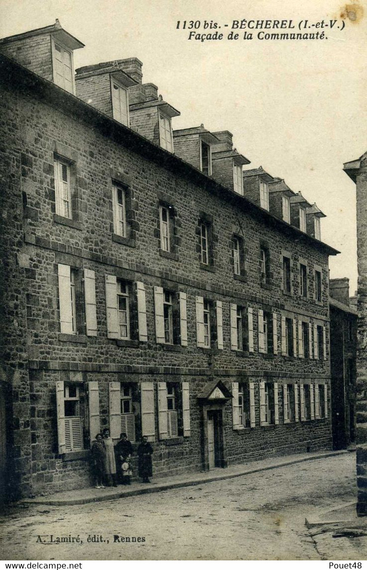 35 - BECHEREL - Façade De La Communauté. - Bécherel