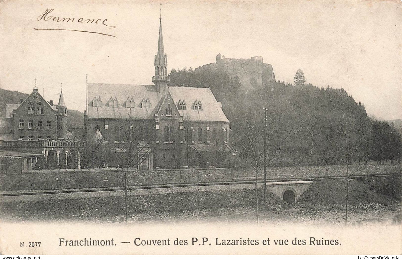 CPA Franchimont - Couvent Des P P  Lazaristes Et Vue Des Ruines - J Marechal Ory Edition - Theux