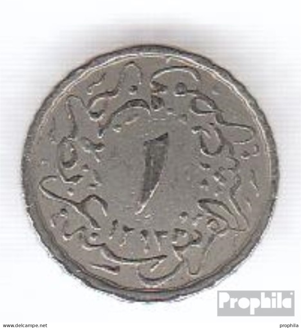 Ägypten KM-Nr. : 289 1293 /20 Sehr Schön Kupfer-Nickel Sehr Schön 1293 1/10 Qirsh Tughra - Egypt