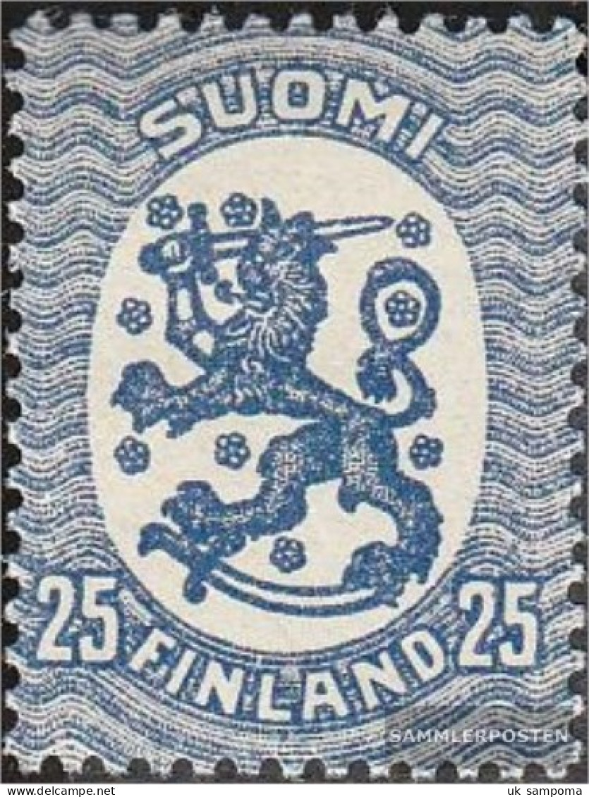 Finland 76A Unmounted Mint / Never Hinged 1917 Clear Brands: Crest - Ungebraucht
