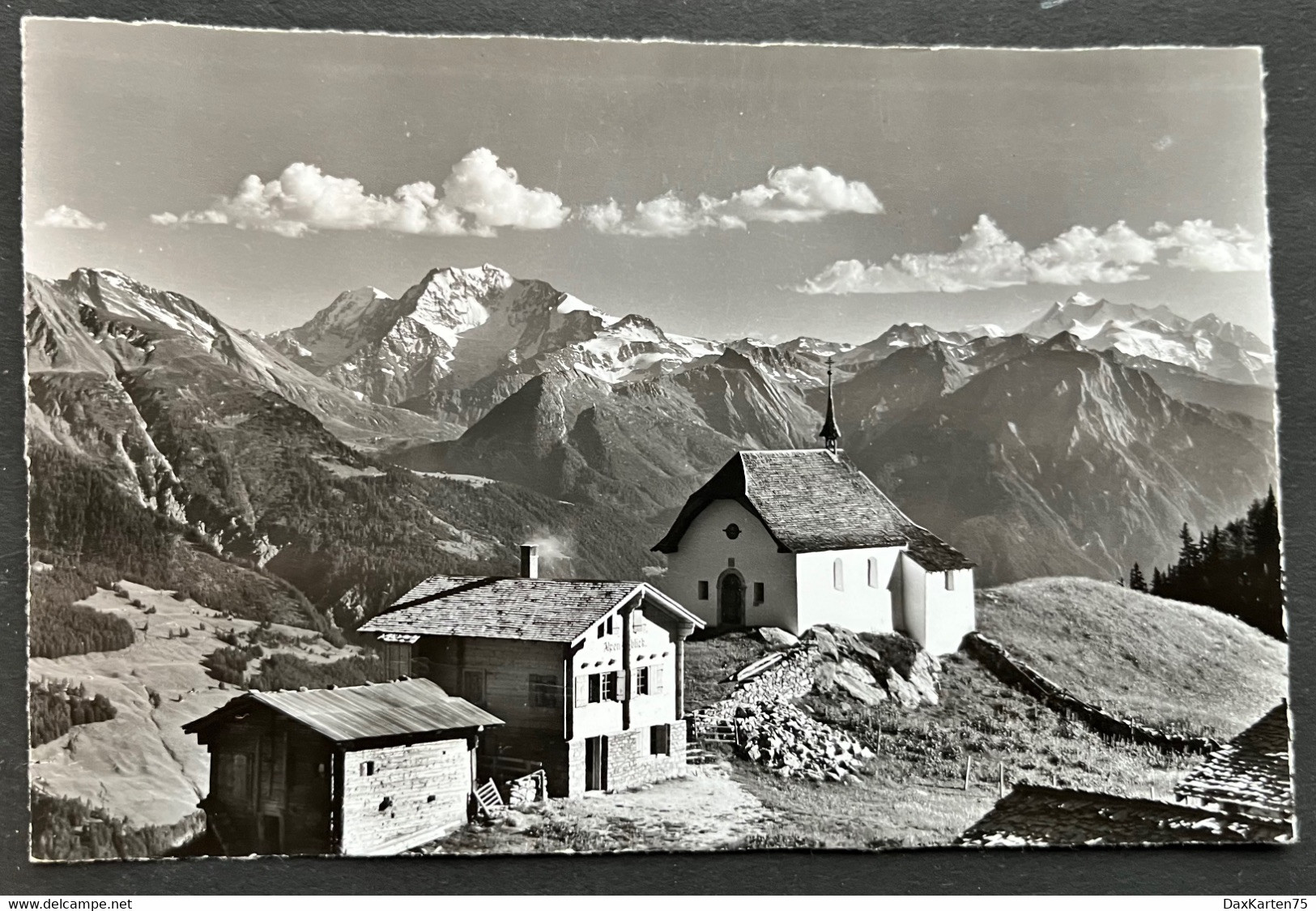 Die Kapelle Bettmeralp Ob Betten/ Photo Gyger Adelboden - Betten