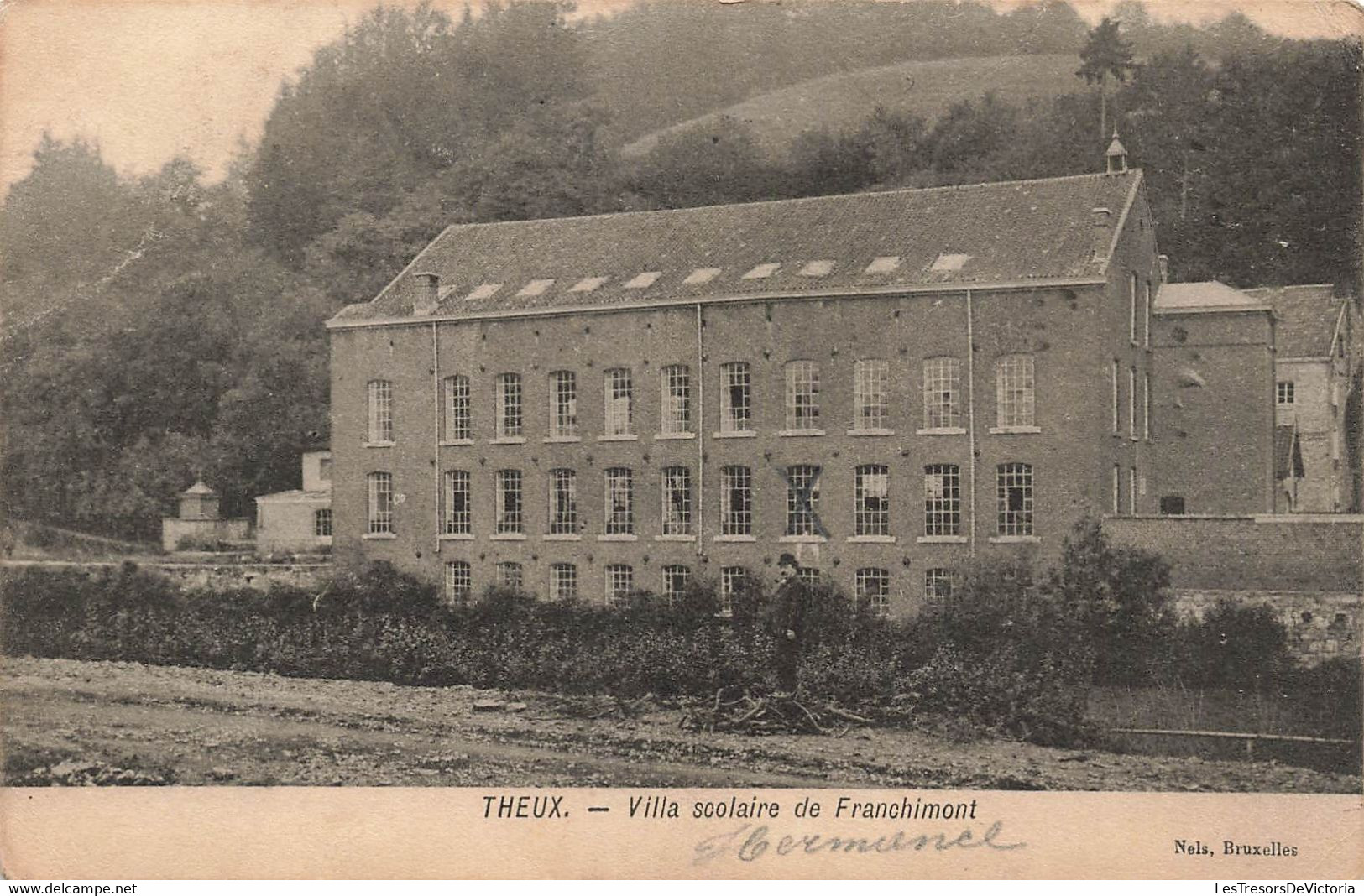 CPA Theux - Villa Scolaire De Franchimont - Nels Bruxelles - Tampon Colonies Scolaires Franchimont - Theux