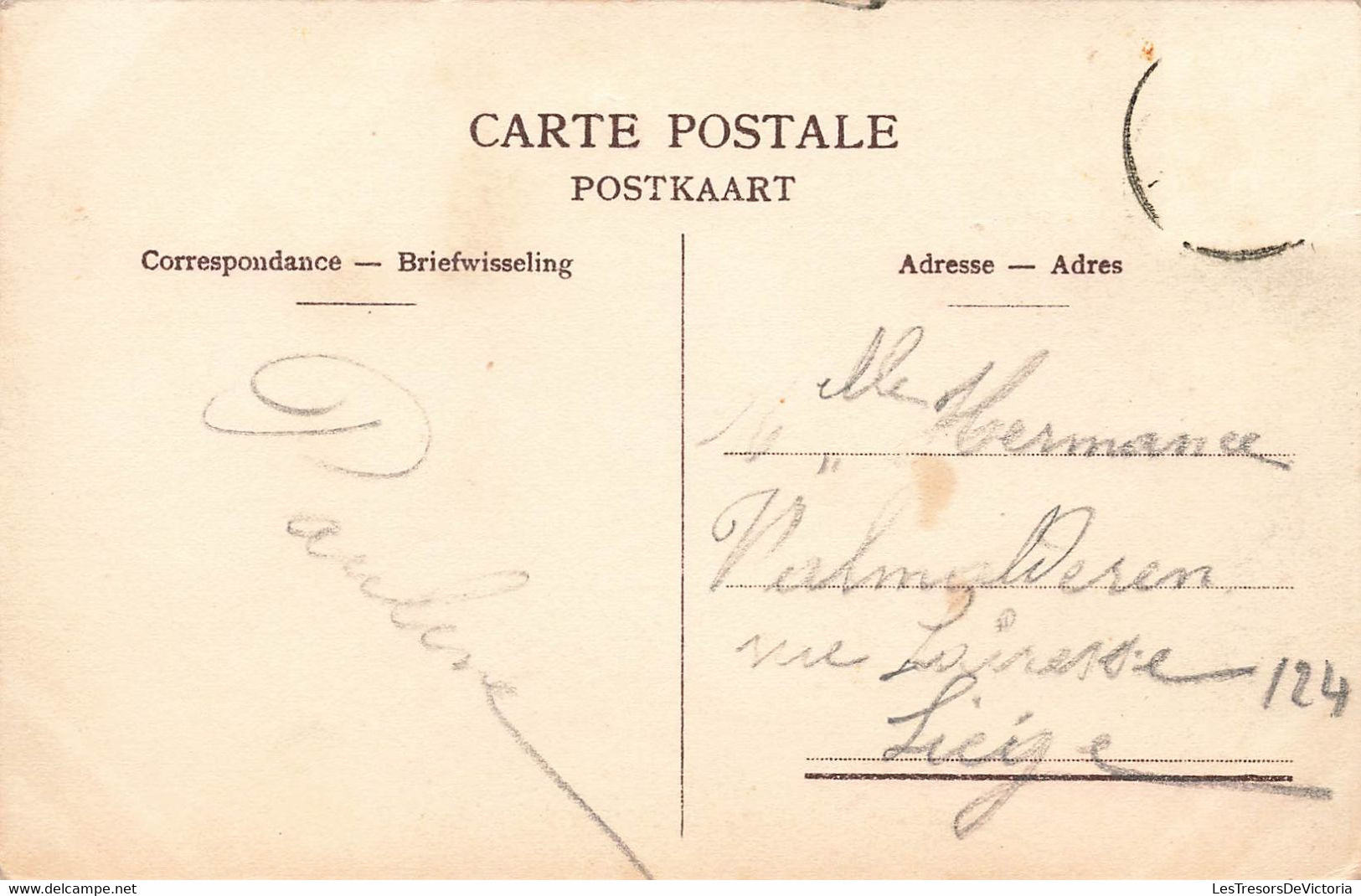 CPA Theux - Chateau Rittweger A Juslenville - 1909 G H Ed - Theux