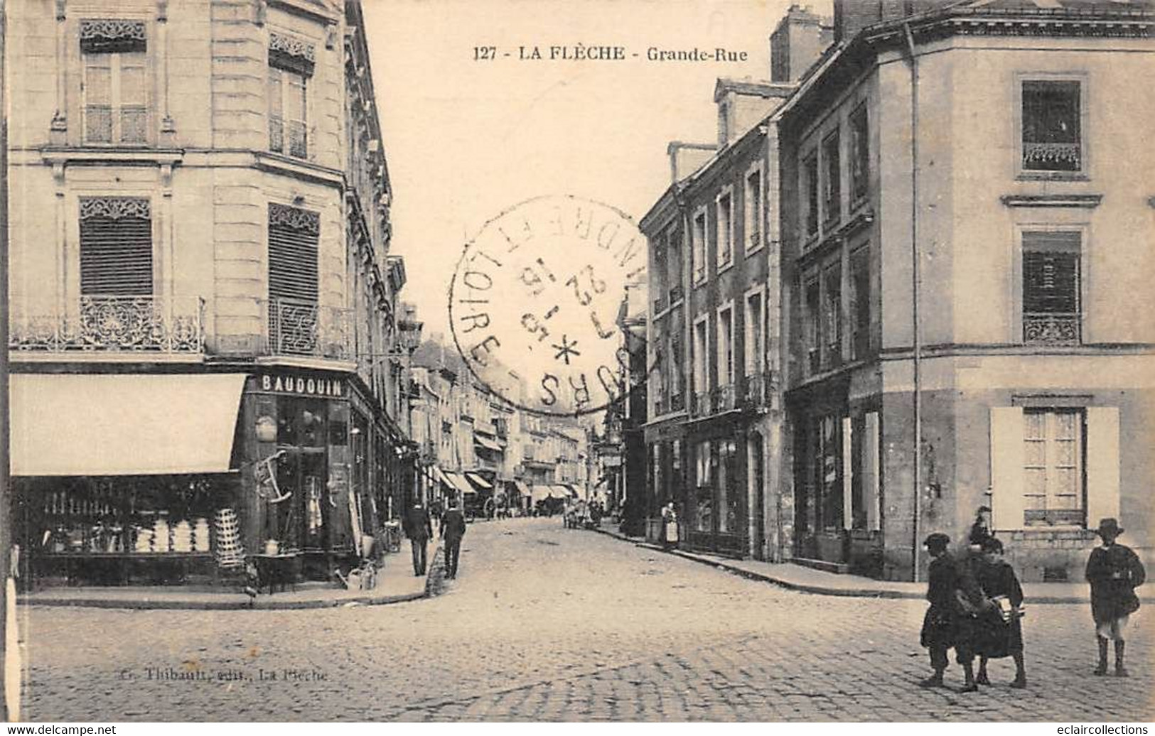 La Flèche     72      Grande Rue   .  Commerces      N° 127     ( Voir Scan ) - La Fleche