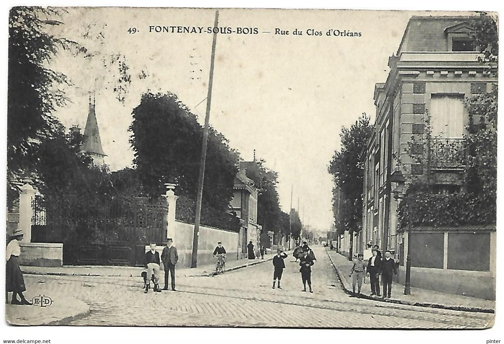 FONTENAY SOUS BOIS - Rue Du Clos D'Orléans - Fontenay Sous Bois