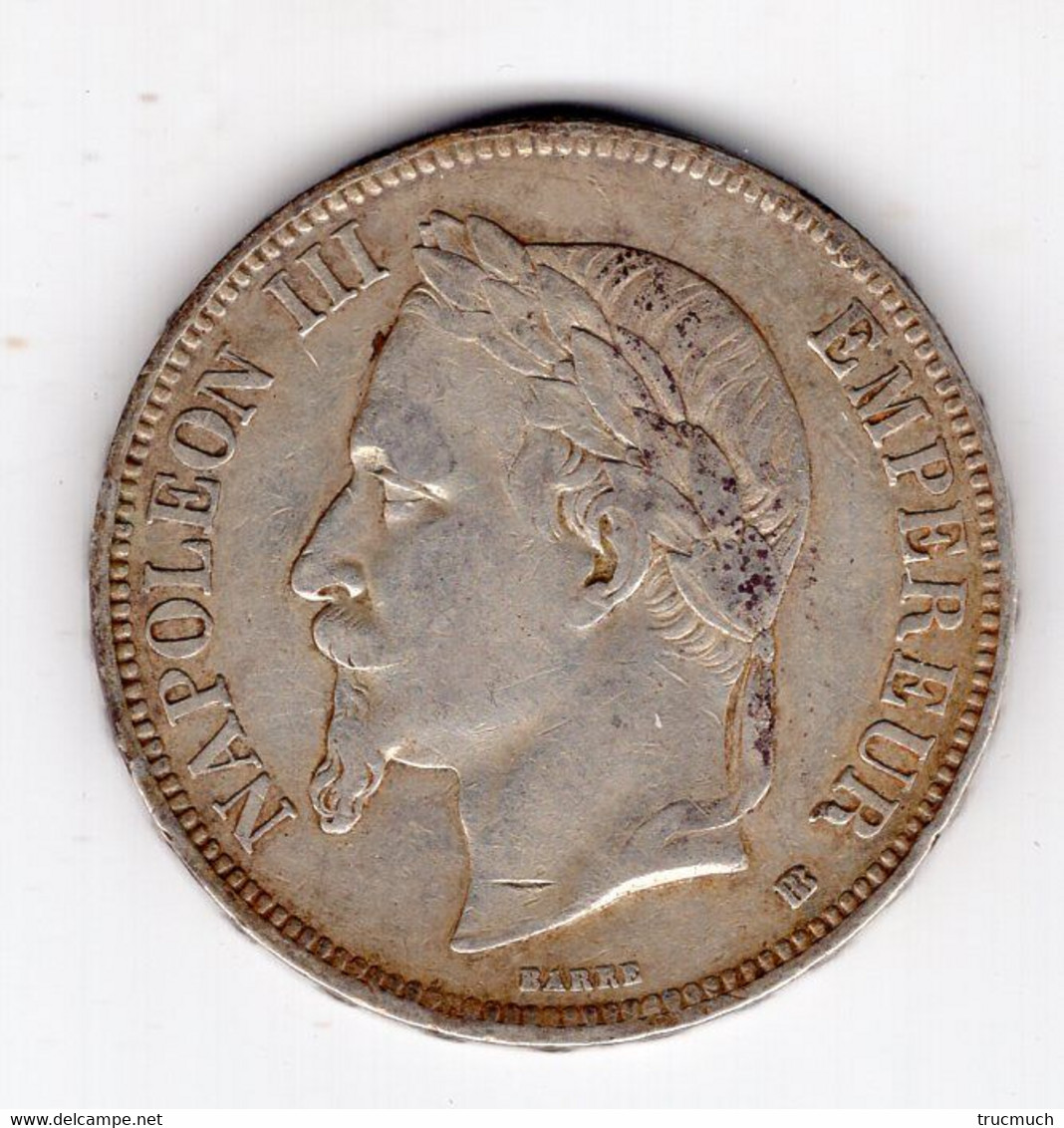 101 - FRANCE - Second Empire - Napoléon III Tête Laurée - 5 Francs 1869 BB - 5 Francs