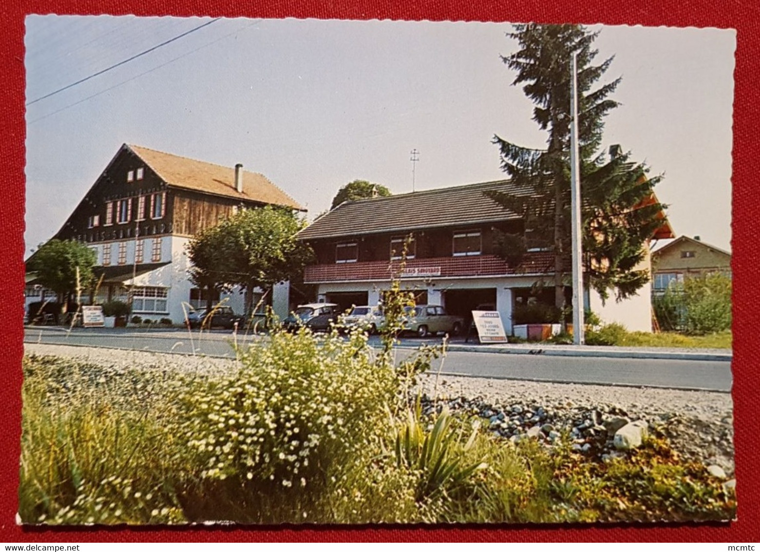 CPSM Grand Format - Hôtel "Le Relais Savoyard " - Sciez - 74 - Chalet Et Annexe - Vue D'ensemble - Sciez