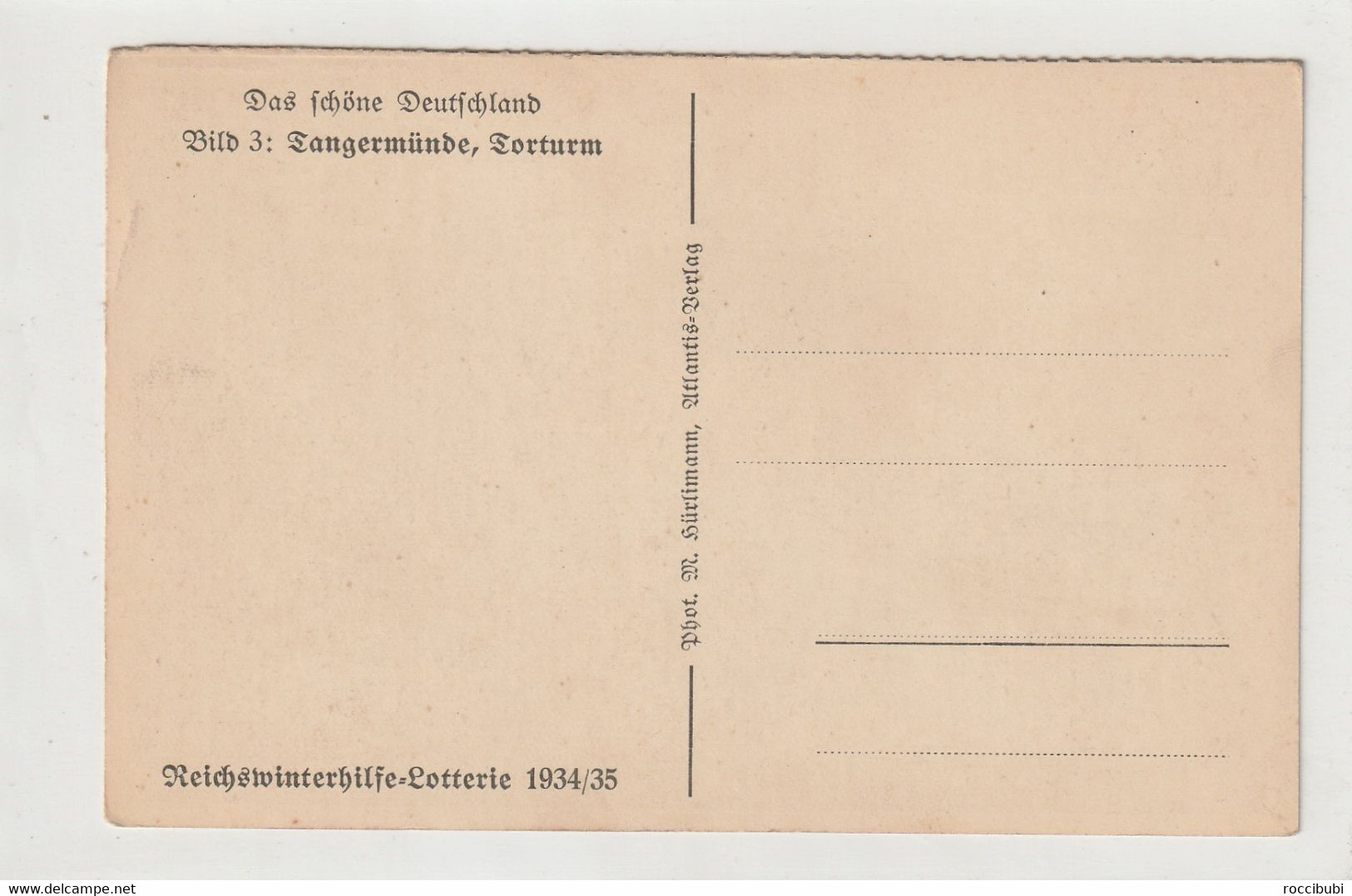 Tangermünde 1934/35, Sachsen-Anhalt - Tangermuende