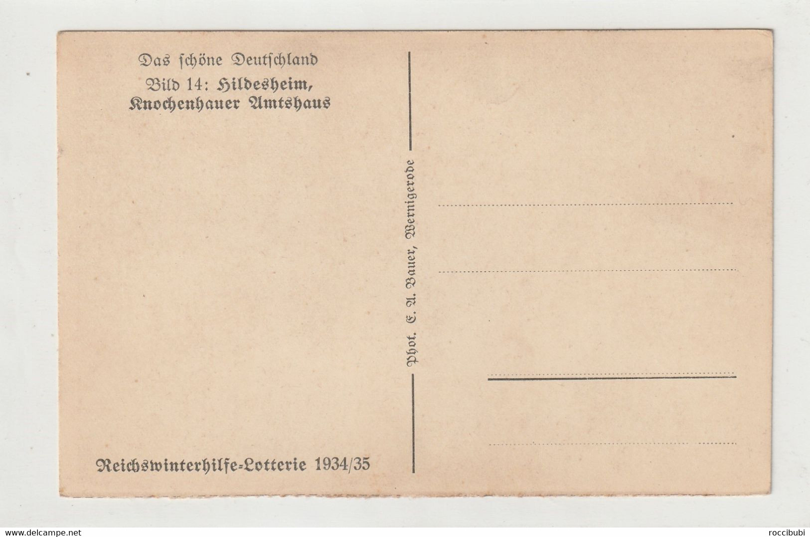 Hildesheim 1934/35, Niedersachsen - Hildesheim