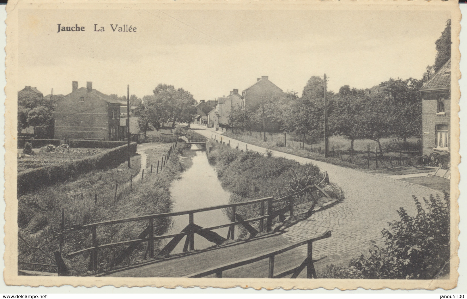 JAUCHE  (Brabant Wallon)                  LA VALLEE. - Orp-Jauche