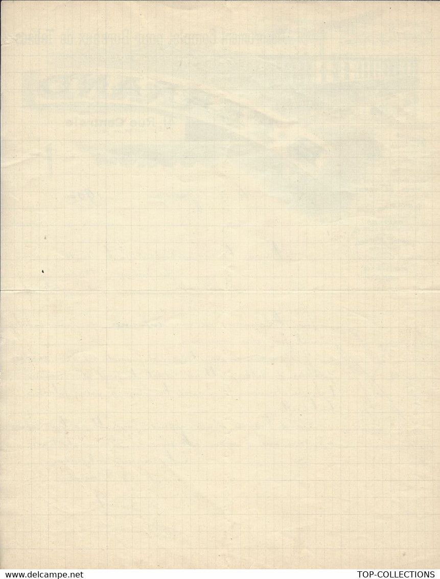 1902 ENTETE B.FERRAND Bourg (Ain) ASSORTIMENT POUR BUREAUX DE TABACS  PIPES TABATIERES Pour Abadie Paris B.E.V.SCANS - 1900 – 1949