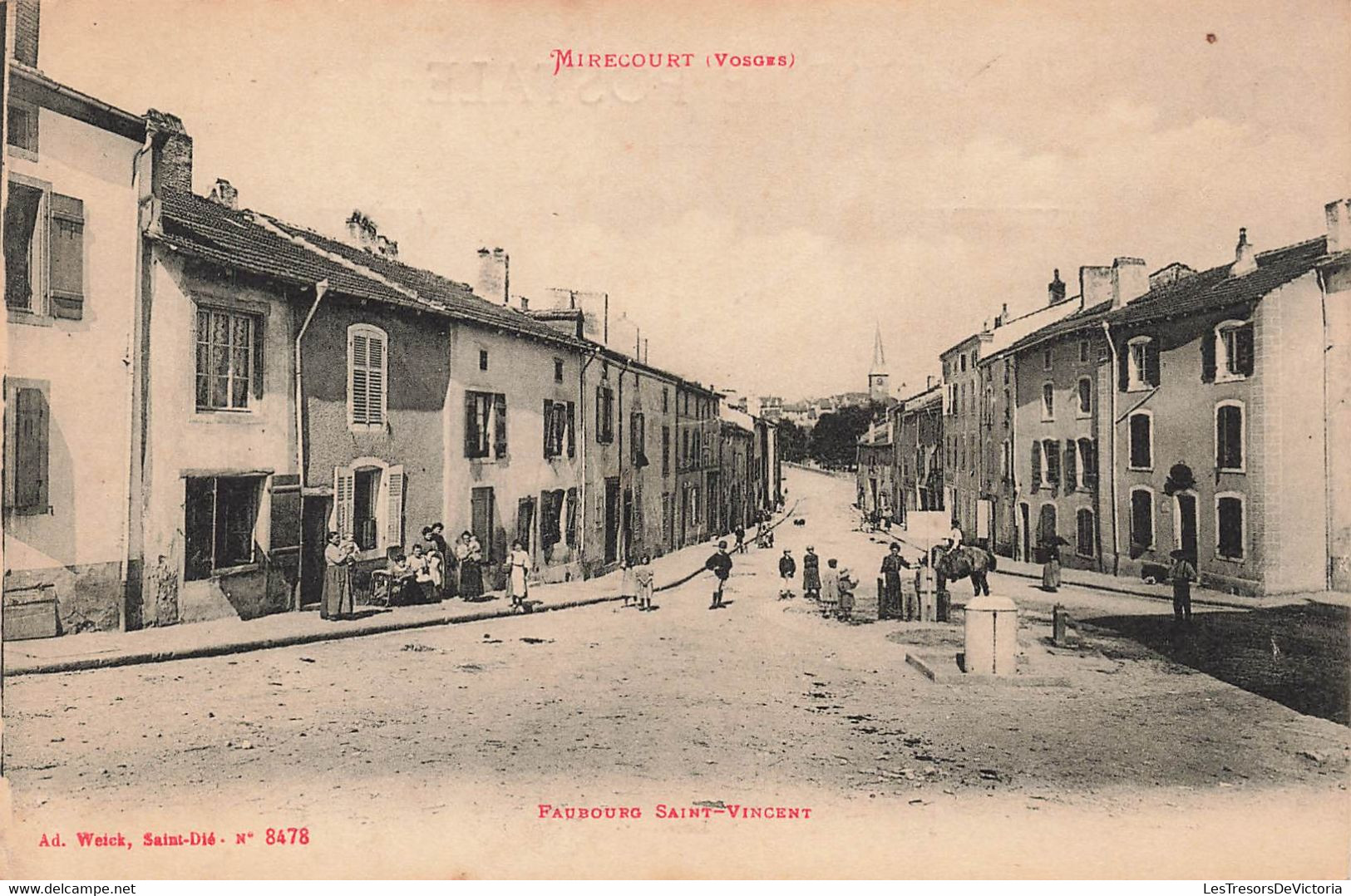 CPA Mirecourt - Faubourg Saint Vincent - Weick Saint Dié N°8478 - Mirecourt