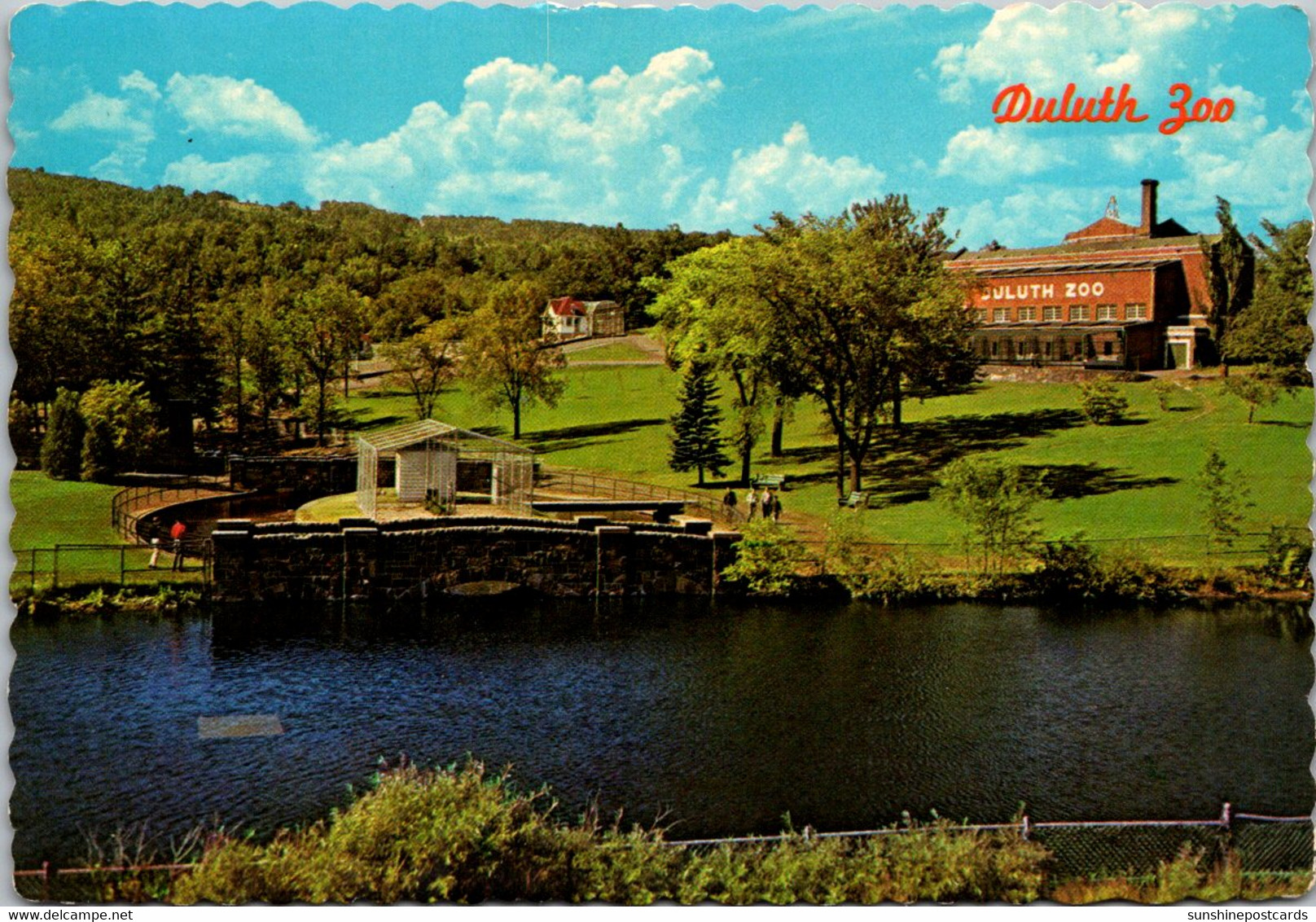 Minnesota Duluth Zoo Park Picnic And Playground Area 1987 - Duluth