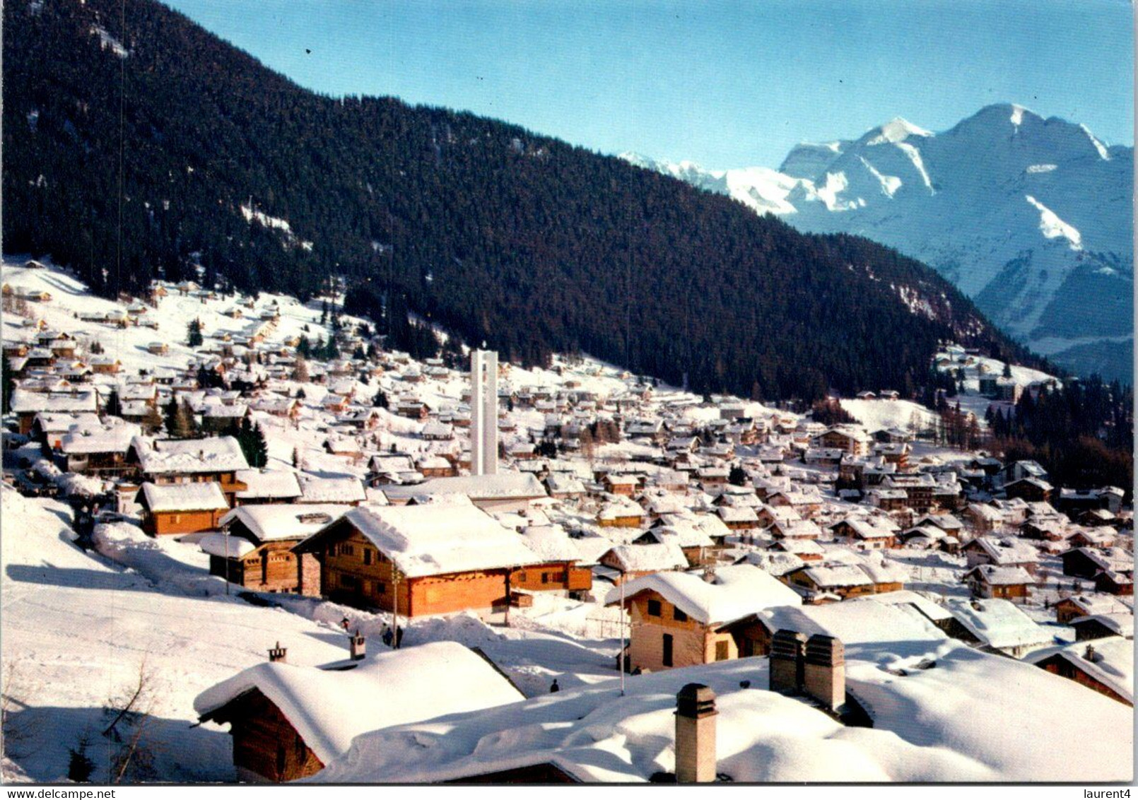 (2 N 25) Switzerland - Veyrier (winter) - Veyrier