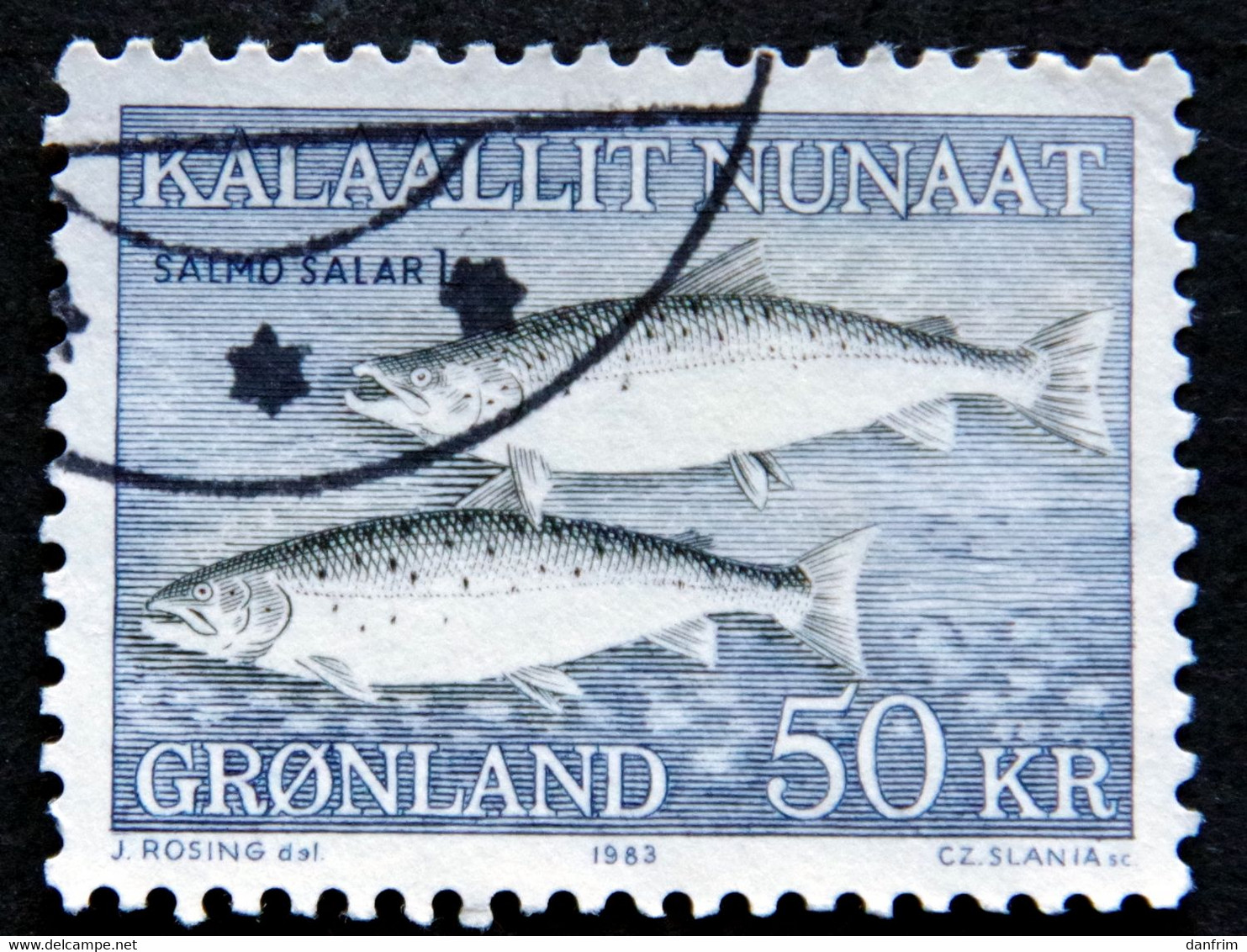 Greenland 1983  Salmon MiNr.140 ( Lot E 2652 ) - Gebruikt