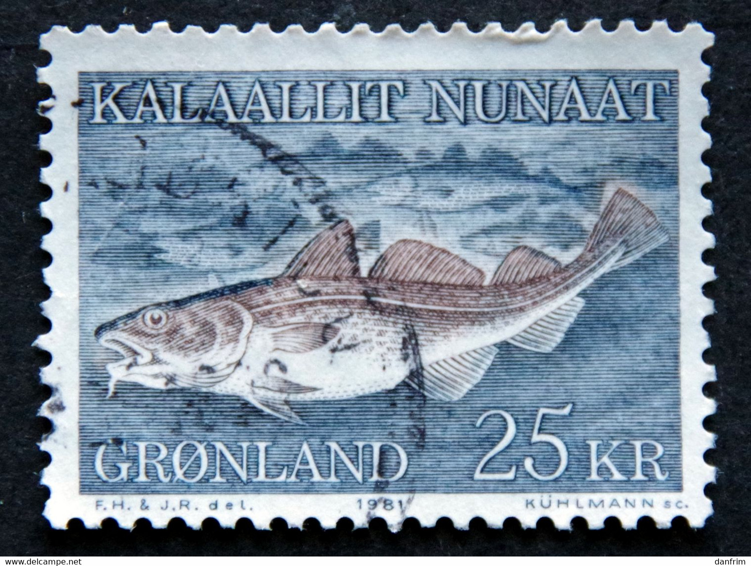 Greenland 1981 Cod - Fish    MiNr.129  ( Lot E 2683  ) - Gebruikt