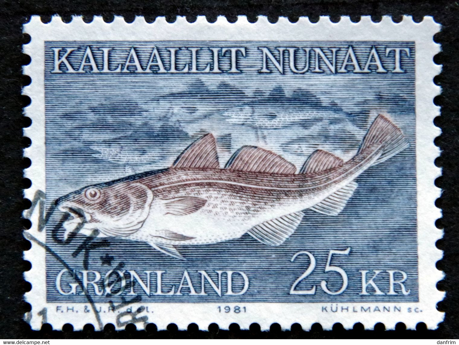 Greenland 1981 Cod - Fish    MiNr.129  ( Lot E 2685  ) - Gebruikt