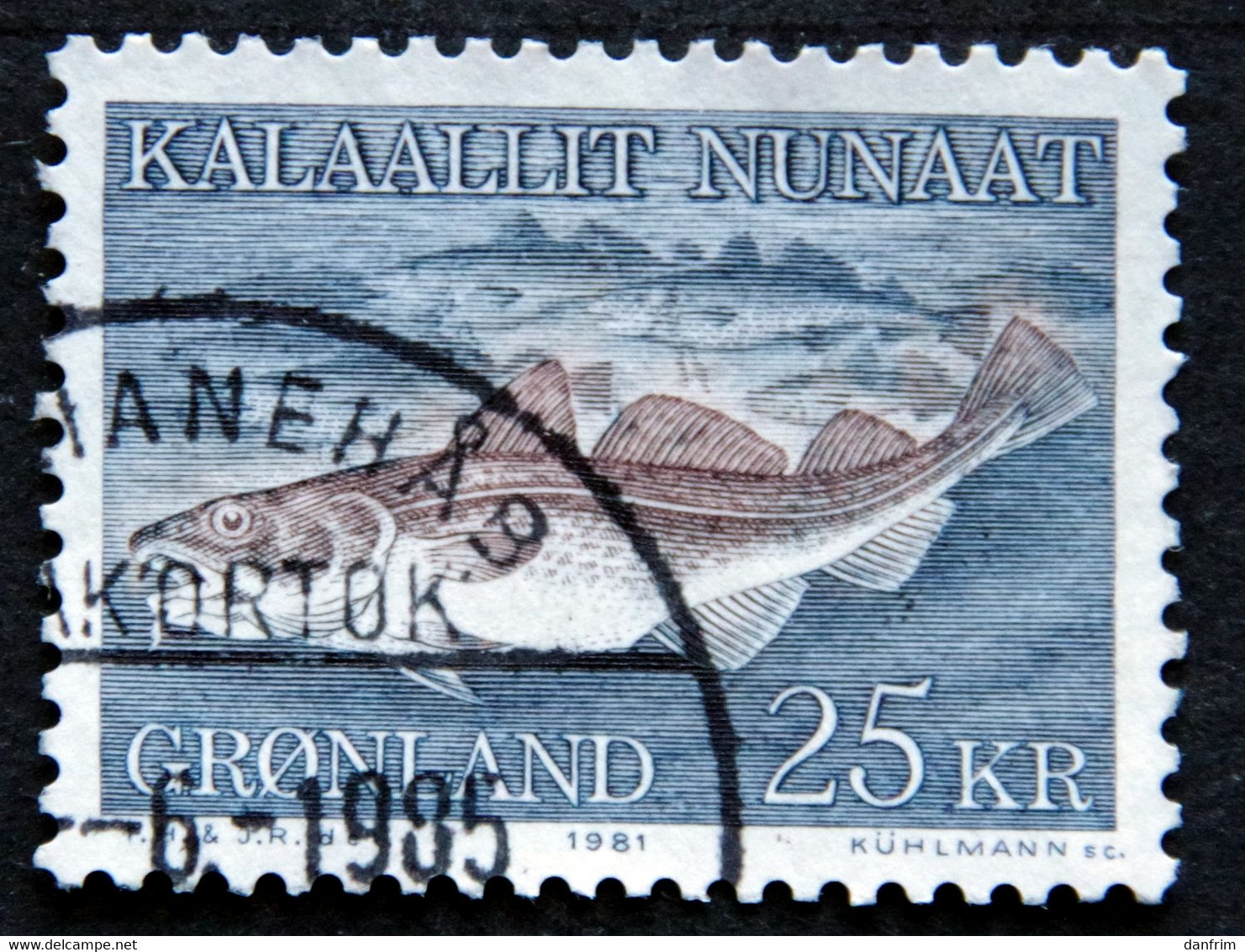 Greenland 1981 Cod - Fish    MiNr.129  ( Lot E 2688  ) - Gebruikt