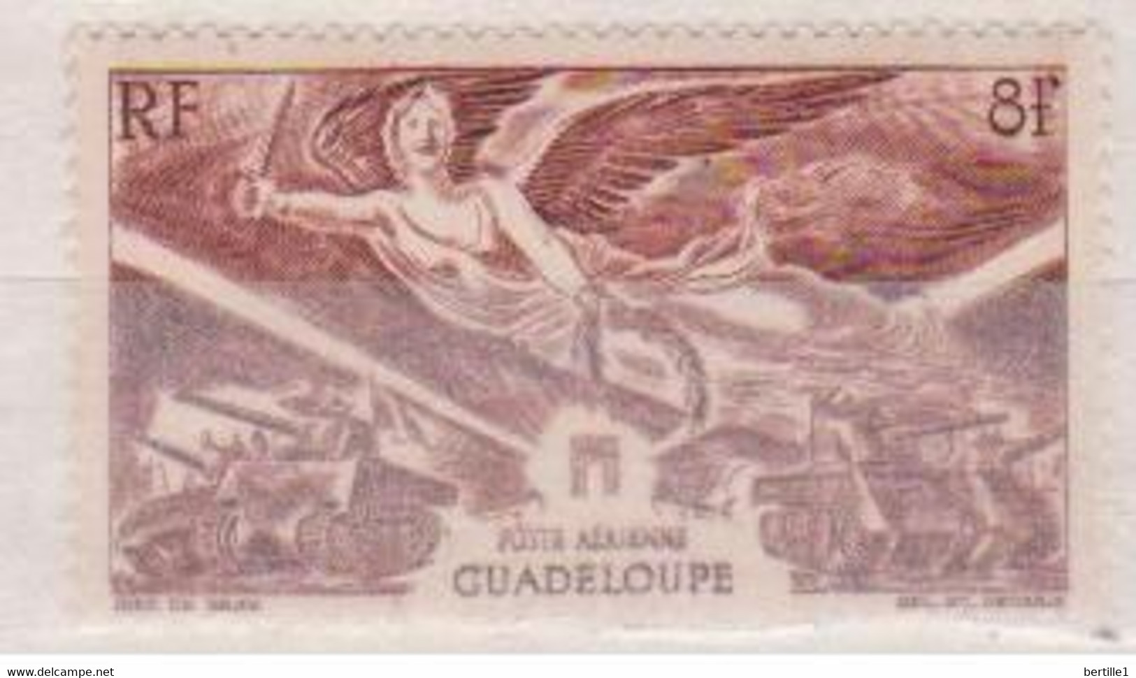 GUADELOUPE        N° YVERT PA 6   NEUF SANS CHARNIERES  (NSCH 01/ 30  ) - Luftpost