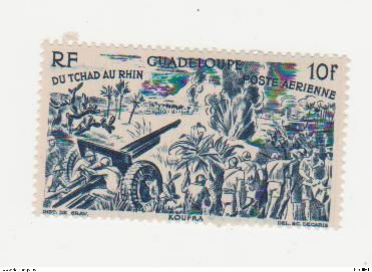 GUADELOUPE        N° YVERT PA  8   NEUF SANS CHARNIERES  (NSCH 01/ 30  ) - Airmail