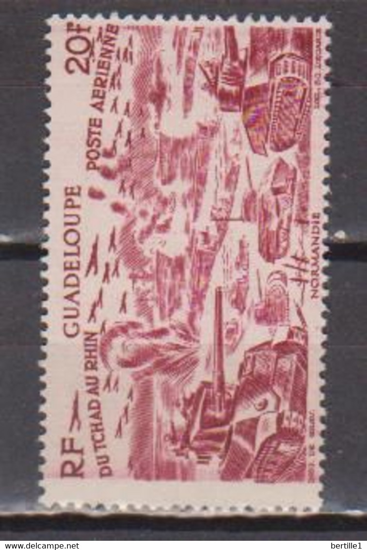 GUADELOUPE        N° YVERT PA  10   NEUF SANS CHARNIERES  (NSCH 01/ 30  ) - Airmail