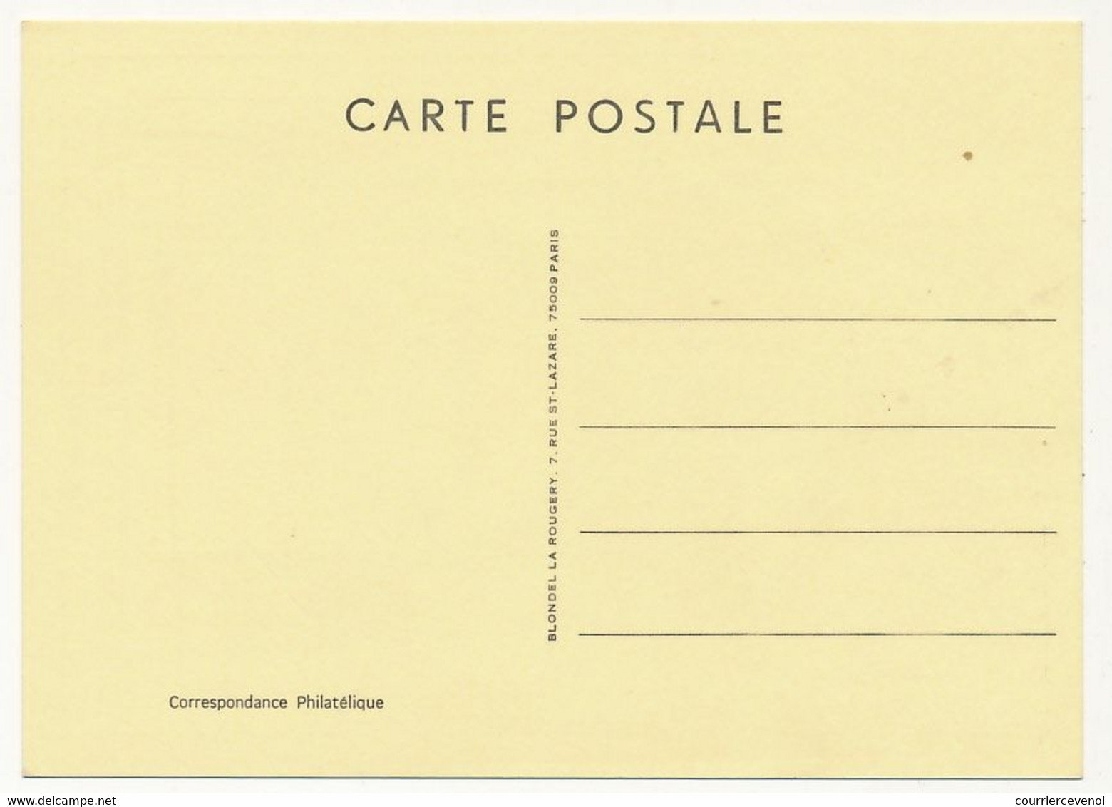 FRANCE - Carte Locale - Journée Du Timbre 1980 - La Lettre à Elise - 83 TOULON - 8/3/1980 - 1980-1989