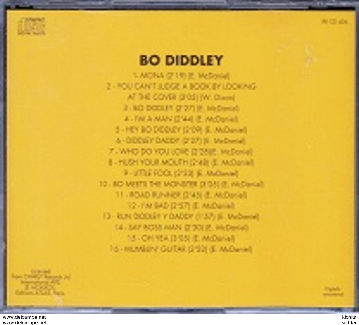 Bo Diddley -Les Génies Du Rock -Who Do You Love - Hit-Compilations