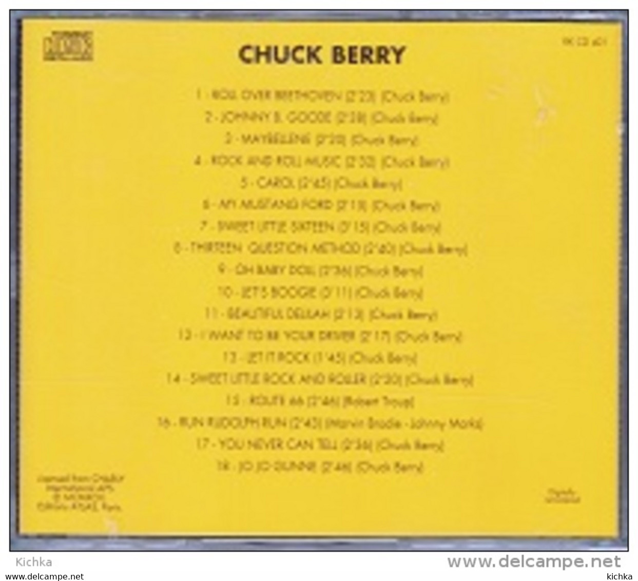 Chuck Berry -Les Génies Du Rock -Johnny B. Goode - Compilations