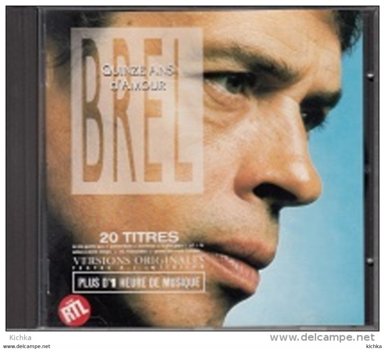 Jacques Brel -Quinze Ans D'amour - Hit-Compilations