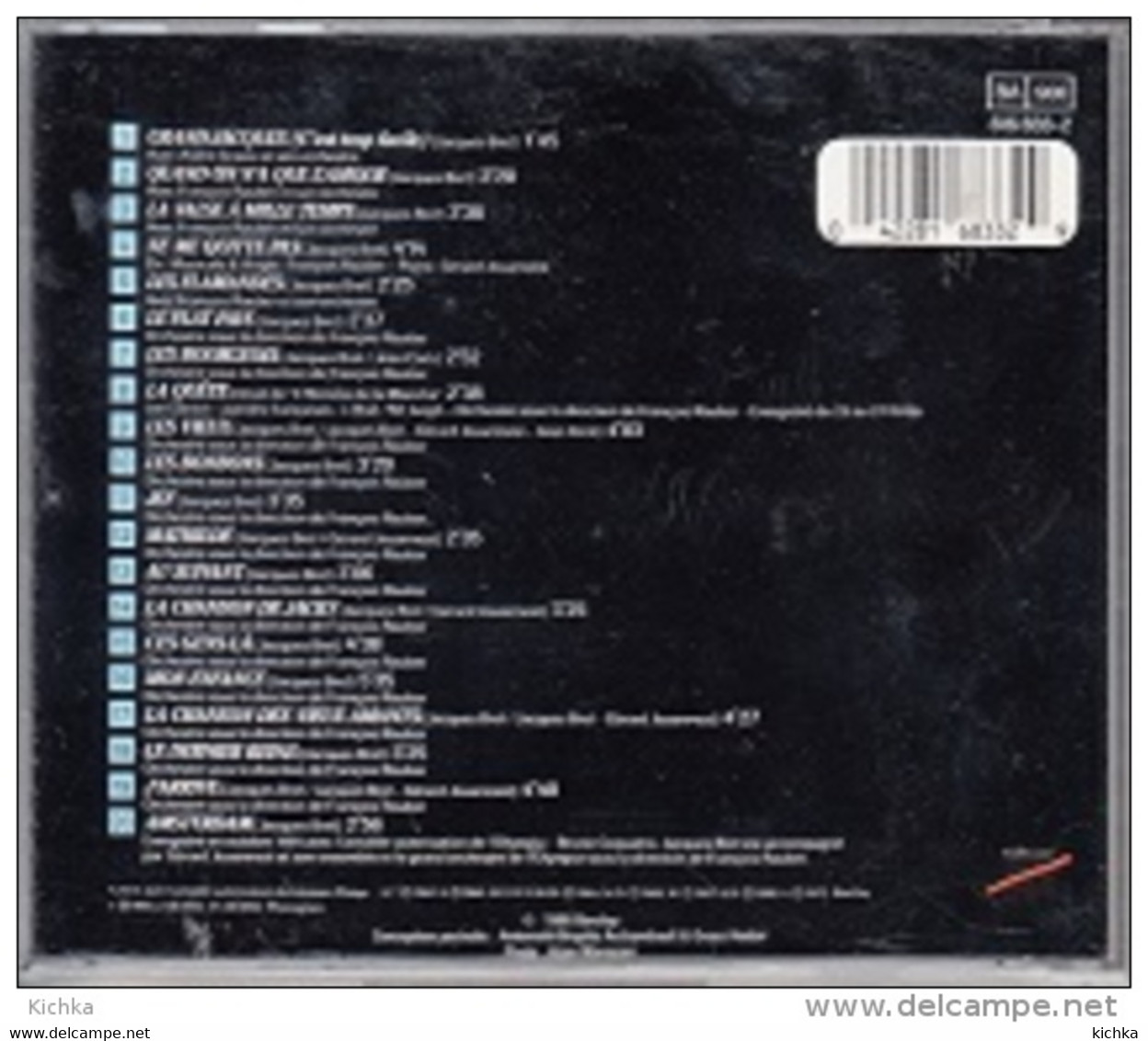 Jacques Brel -Quinze Ans D'amour - Compilaciones