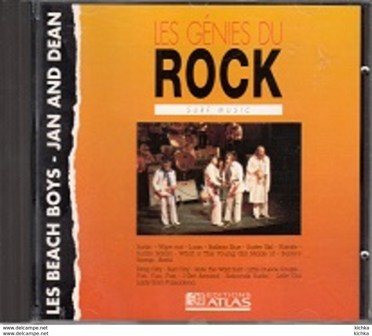 The Beach Boys/Jan And Dean -Les Génies Du Rock -surf Music - Compilaties