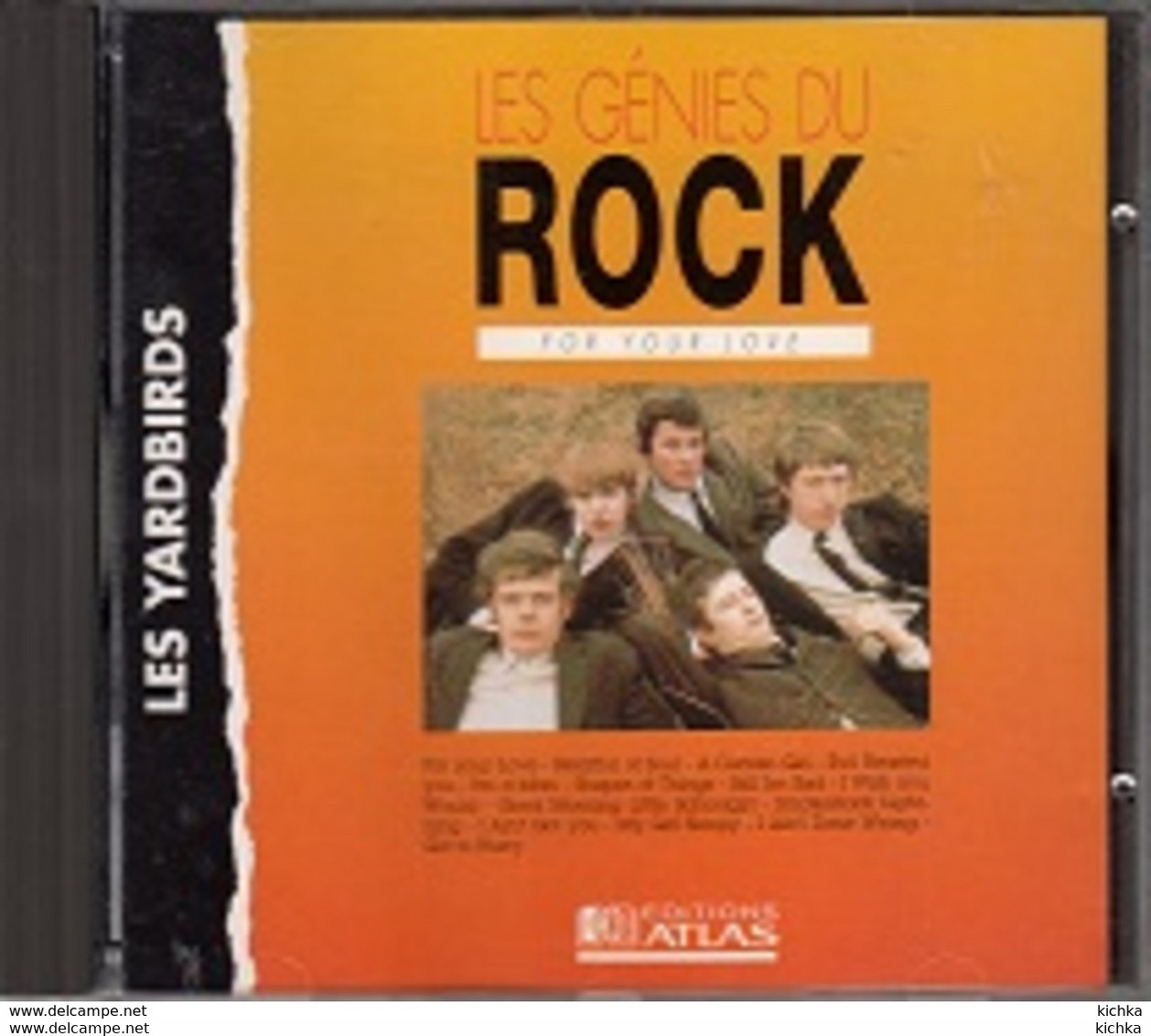 The Yardbirds -Les Génies Du Rock -For Your Love - Compilations