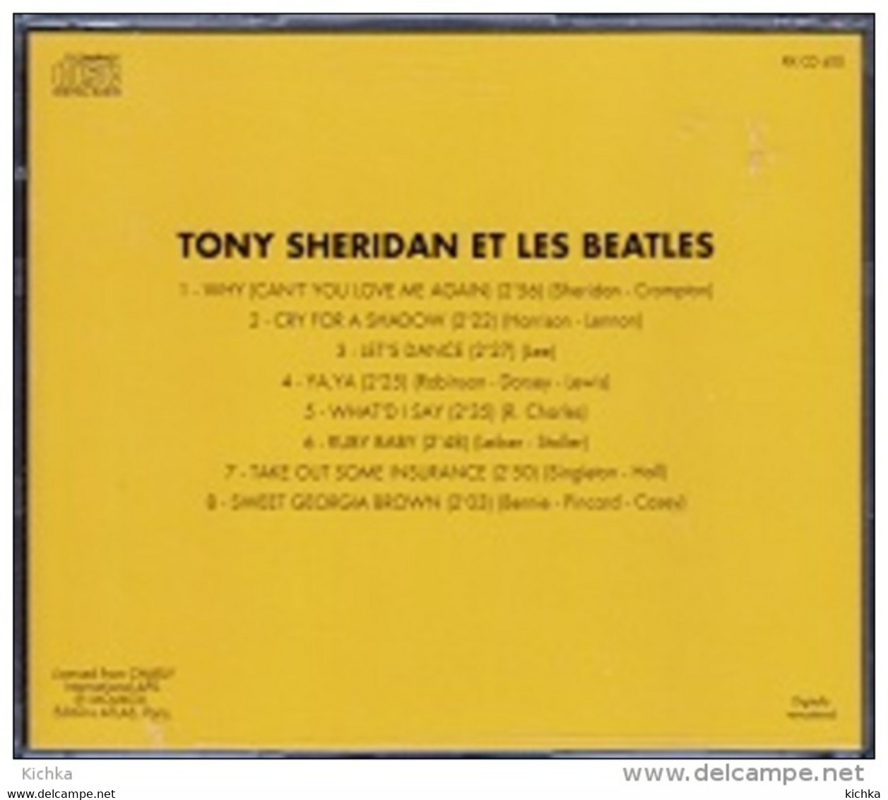 Tony Sheridan Et Les Beatles -Les Génies Du Rock -Hambourg 1961 - Compilaties