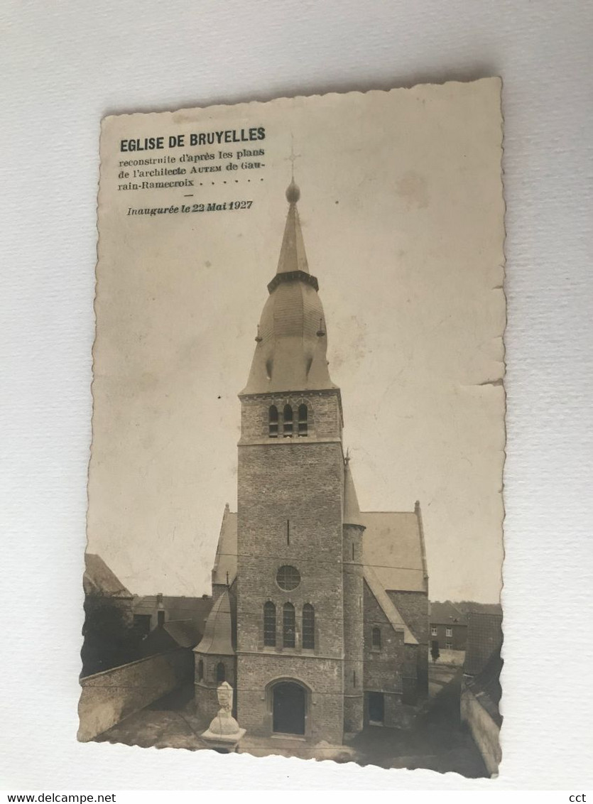 Bruyelles  Bruyelle   Antoing    Eglise  Inaugurée Le 23 Mai 1927 - Antoing