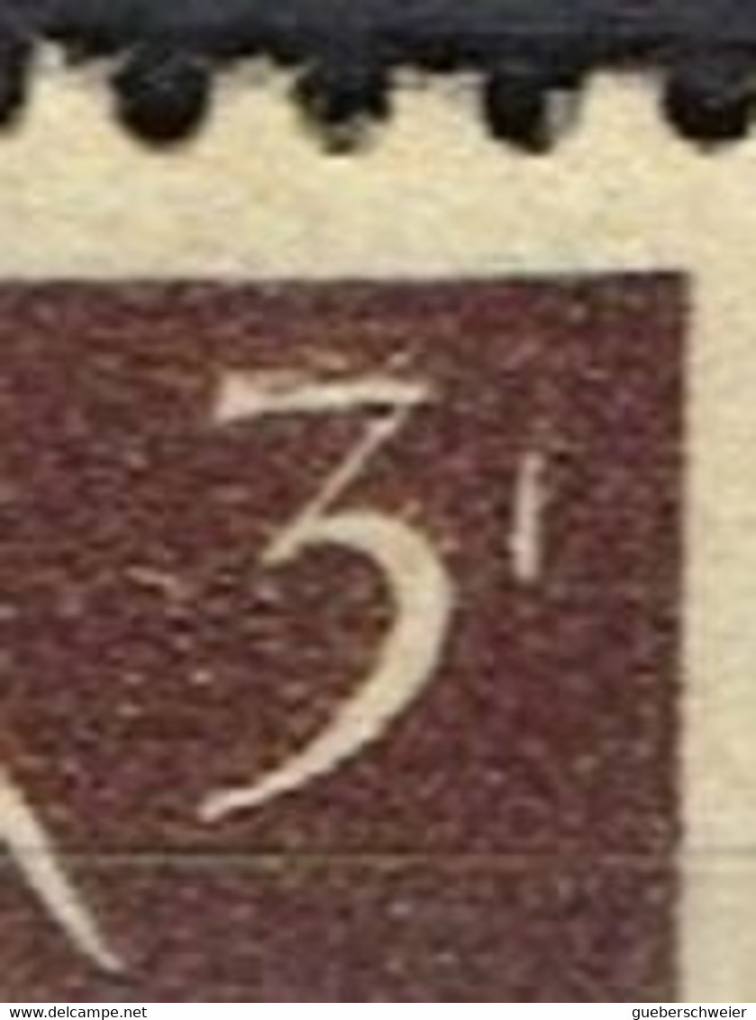 FR VAR 81 - FRANCE N° 715 Obl. Marianne De Gandon Variété 3 L Au Lieu De 3 F - Used Stamps